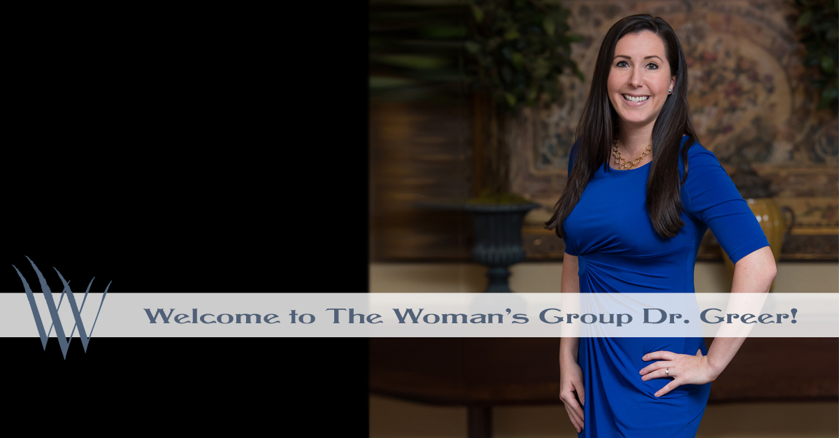 Welcome Dr Greer to The Woman's Group Tampa