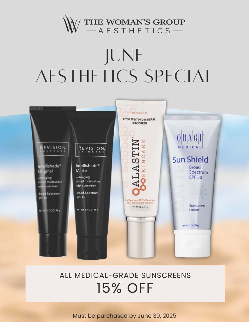 June aesthetics special suncscreen